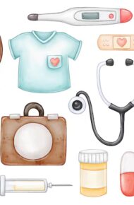 Medici Carini E Clipart Per Bambini Con Attrezzature Mediche 159050 340